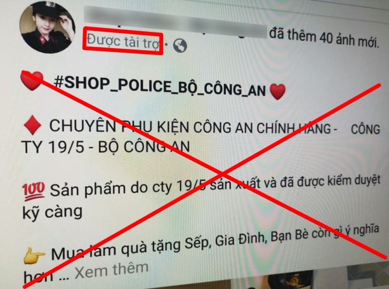 facebook mua ban do cong an anh 1