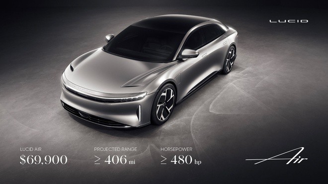 Lucid Air 2022 ban tieu chuan co gia tu 77.400 USD anh 2