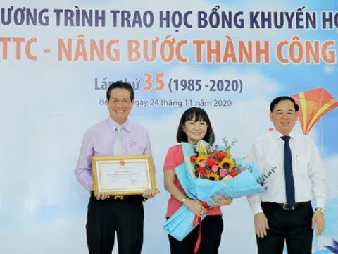 35 năm trao học bổng khuyến học “TTC – Nâng bước thành công”