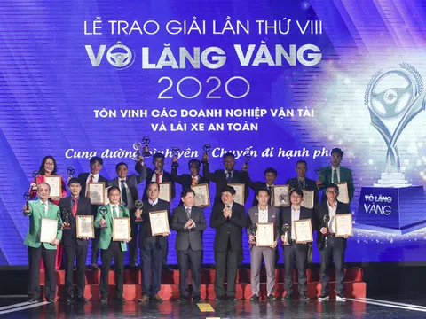 17 tập thể và 50 lái xe được trao giải thưởng Vô lăng vàng 2020