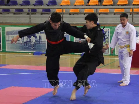 Đoàn chủ nhà dẫn đầu tại Giải vô địch Pencak Silat Thanh Hóa mở rộng