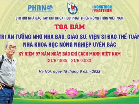 Tọa đàm về Giáo sư, Viện sĩ Đào Thế Tuấn