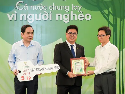 Novaland chung tay góp sức vì người nghèo