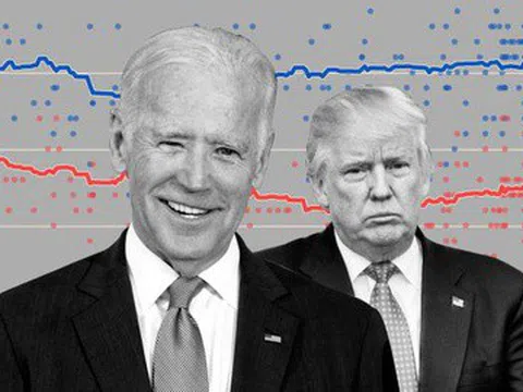 Ông Trump tiếp tục thất thế về tiền mặt so với ông Biden