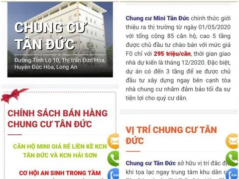 Bài 1: Thực hư sự tồn tại các Chung cư “mini” tại xã Đức Hoà Hạ?