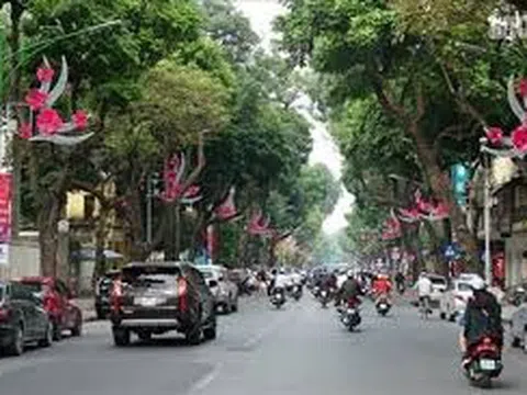 Trang trí hoa, cây cảnh, tuyên truyền cổ động chào mừng kỷ niệm 1010 năm Thăng Long - Hà Nội, ngày Giải phóng Thủ đô 10/10, Đại hội Đảng lần thứ XVII