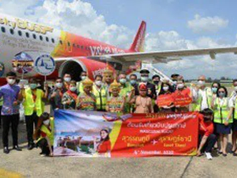 Vietjet khai trương đường bay đến Surat Thani và công bố thêm đường bay mới tại Thái Lan