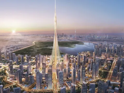 Clip: Toàn cảnh tháp cao nhất thế giới ở Dubai