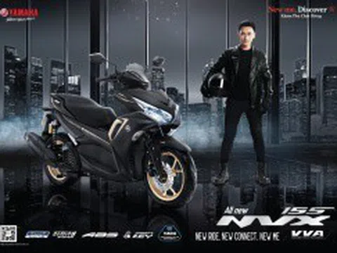 Yamaha ra mắt xe tay ga NVX 155 VVA hoàn toàn mới