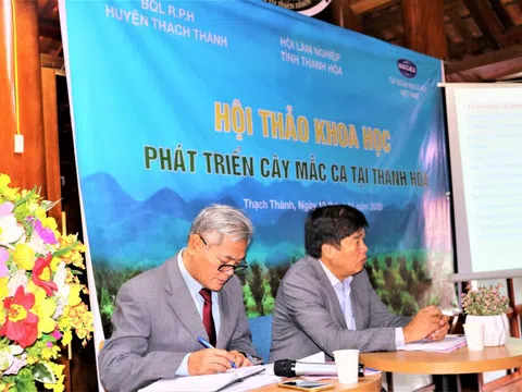 Hội thảo khoa học phát triển cây mắc ca tại Thanh Hóa