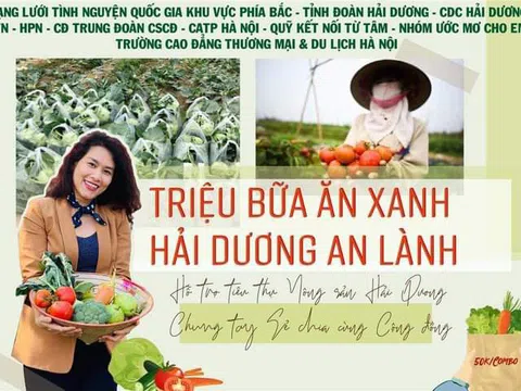 Chung tay giải cứu nông sản Hải Dương góp phần phòng chống dịch COVID19