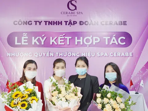 Lễ kí kết hợp tác toàn diện giữa Cerabe và tân 3 chủ Spa