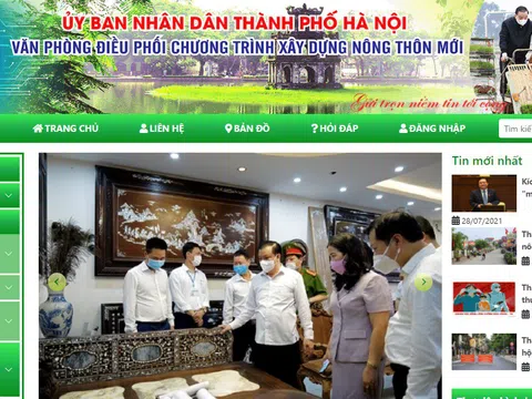 Trang thông tin chuyên sâu về phát triển nông thôn, sản phẩm OCOP, nông thôn mới của Hà Nội